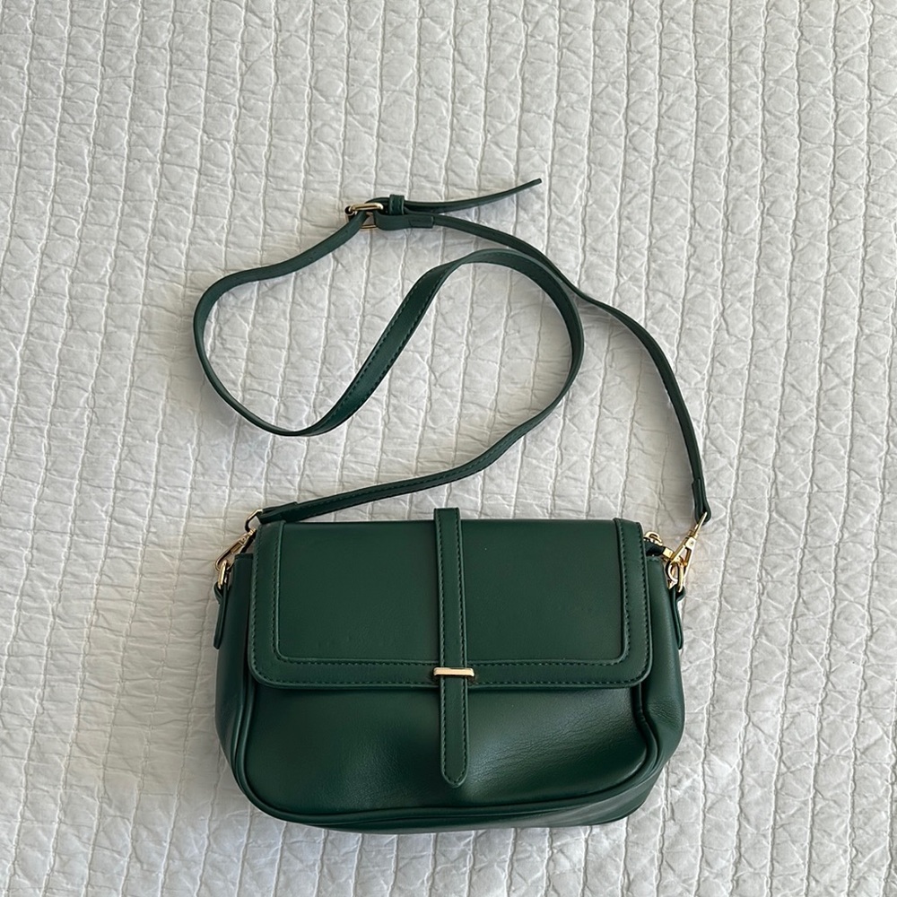 Green Leather Handbag